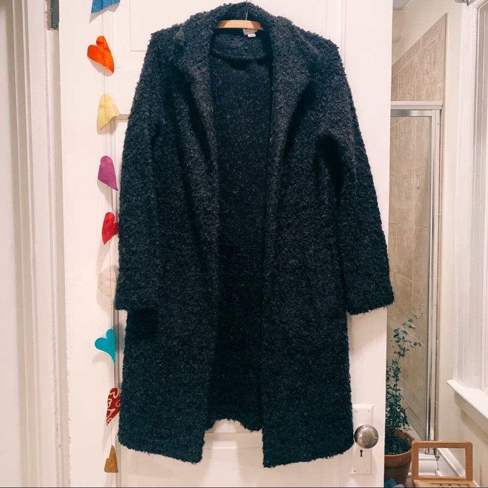 Knit Trench Coat